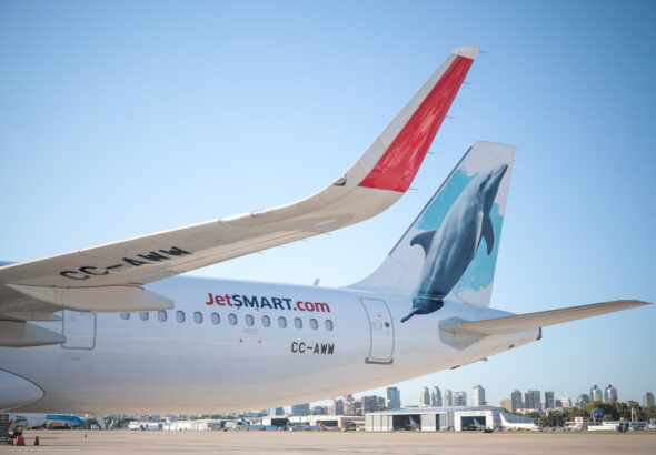 JetSMART incluye la fauna de Suramérica en las colas de sus aviones.jpg