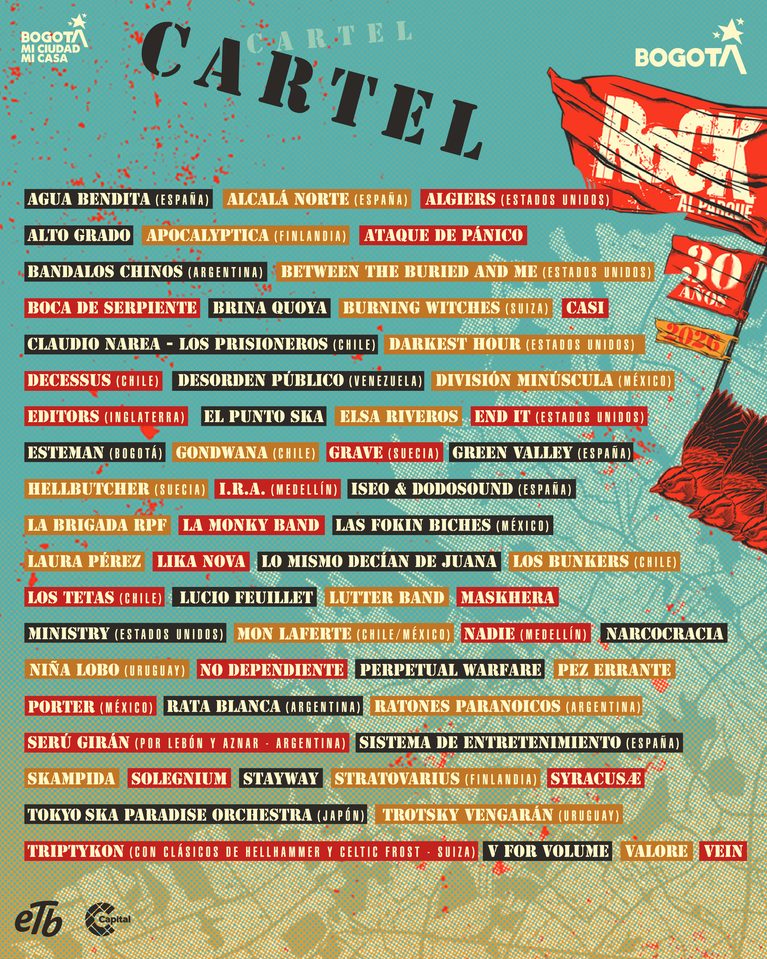 CARTEL - ROCK AL PARQUE 2026